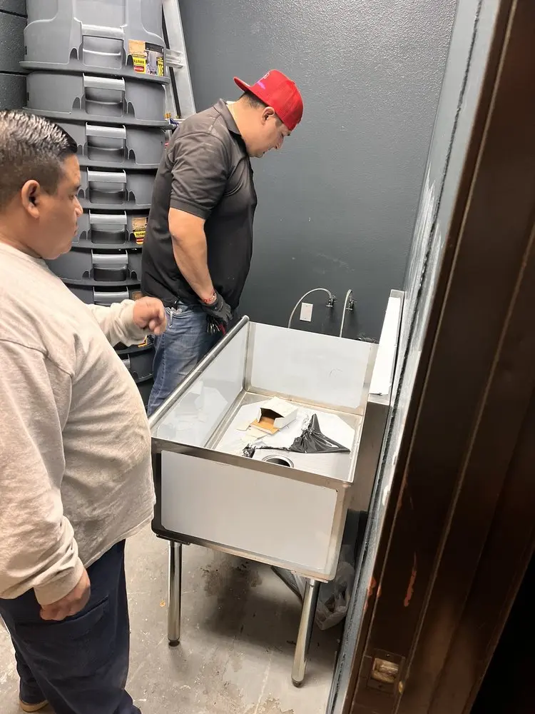 Commercial plumbing and sink installation in Tome Estates